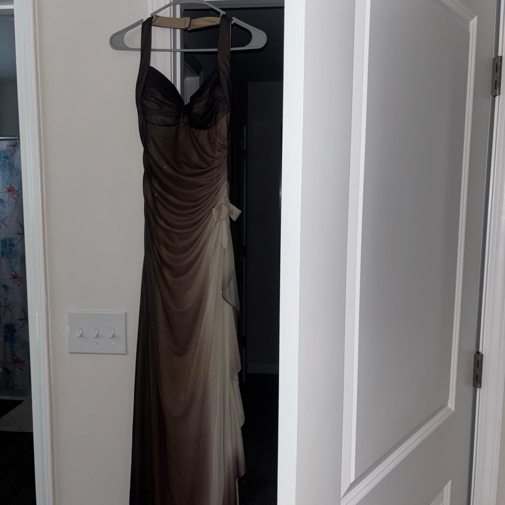 Elegant Ombre Evening Gown